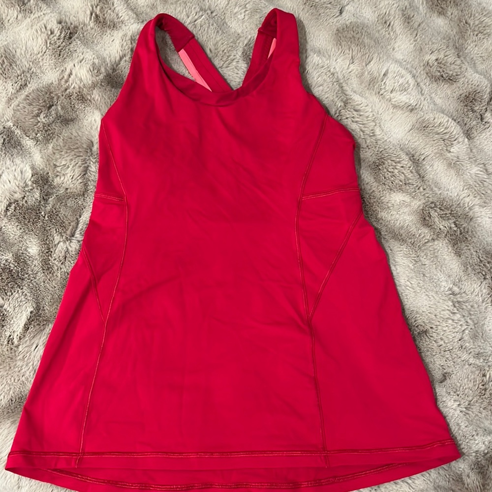 Tank top lululemon pink